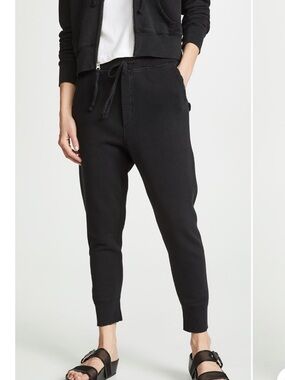 NILI LOTAN Nolan Black Sweatpant Jogger Small
